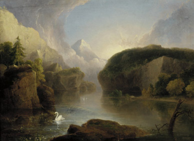 Morning Among the Hills by Thomas Doughty 1829-1830