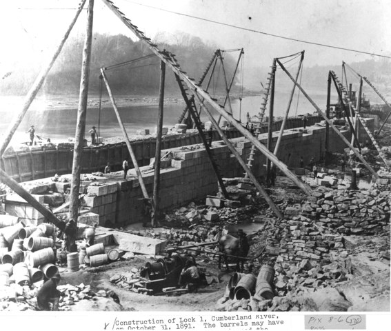 Lock 1 Under Construction