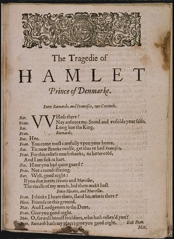 First Folio of Shakespeare's works is published.