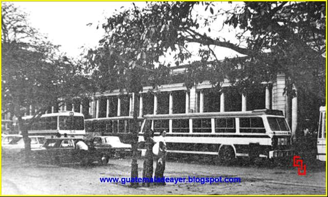 Primeras rutas de transporte urbano en Guatemala