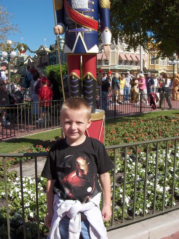 My first trip to Disney World with Grandma Kay and Pa