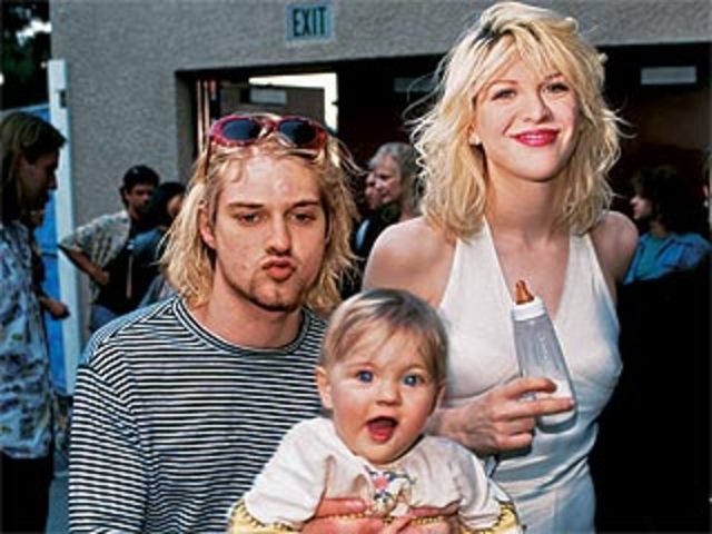Born their daughter Frances Bean Cobain