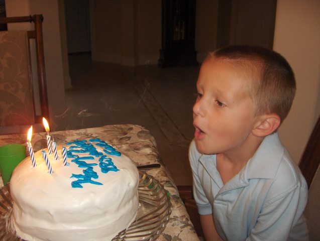 Caleb Patterson 5th birthday