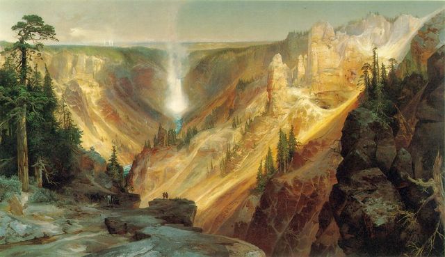 The Grand Canyon of the Yellowstone by Thomas Moran
