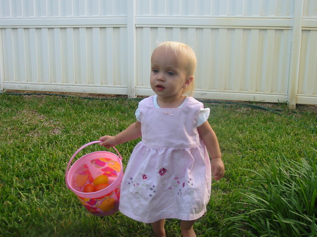 Emily's First Easter Egg Hunt