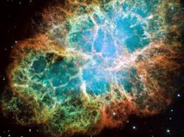 Chinese and American Indian astronomers observe the Crab supernova explosion.