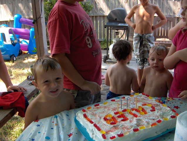 My 4th birthday