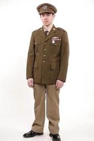 Carl Singed Up for the War