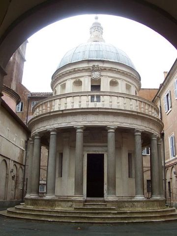 Tempietto by Donato D’Angelo Bramante.