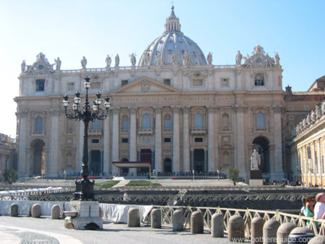 St. Peter’s Basilica by Michelangelo Buonarroti