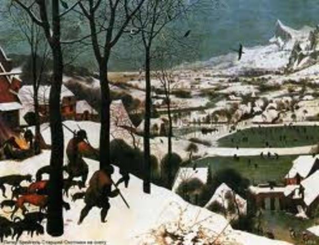Hunters in the Snow by Pieter Bruegel the Elder