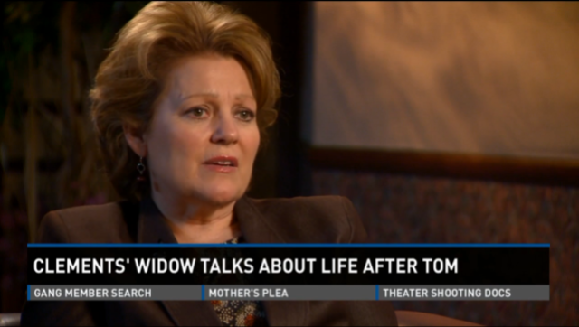 Clements' widow Lisa speaks