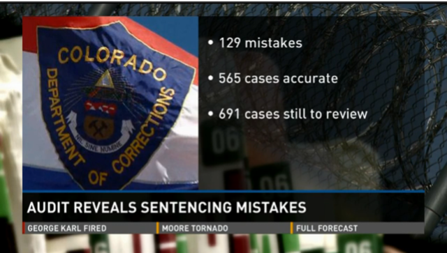 Number of prisoner sentencing errors grows