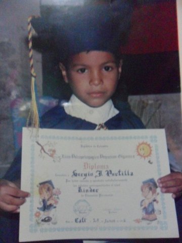 Sergio Termina el kinder