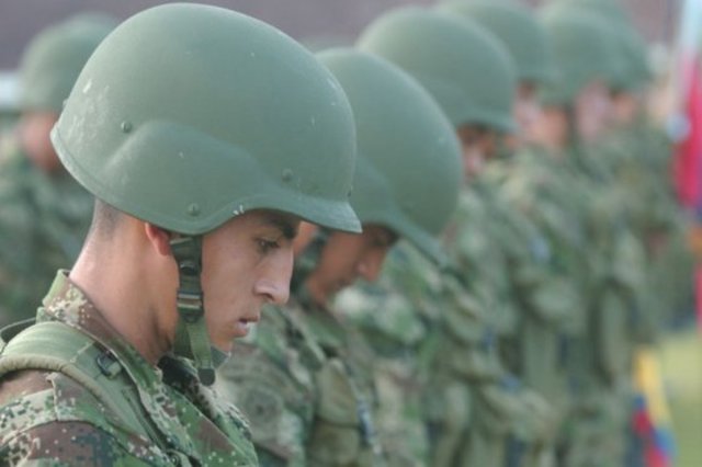 Culmina su servicio militar