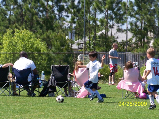 PLAYING WITH MY SOCCER TEAM