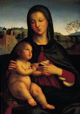 Madonna & Child with Book