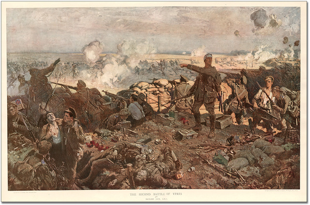The battle of Ypres