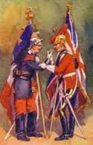 Russia becomes allies with UK