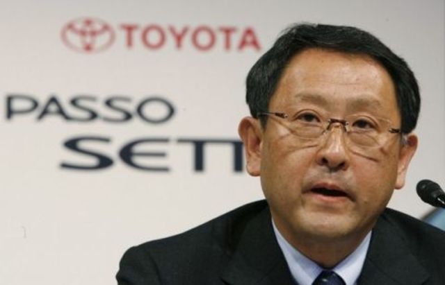 Toyota CEO apologizes