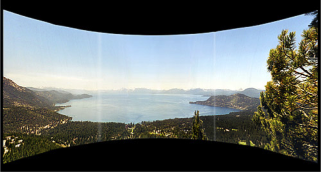 Cinerama Widescreen Projection