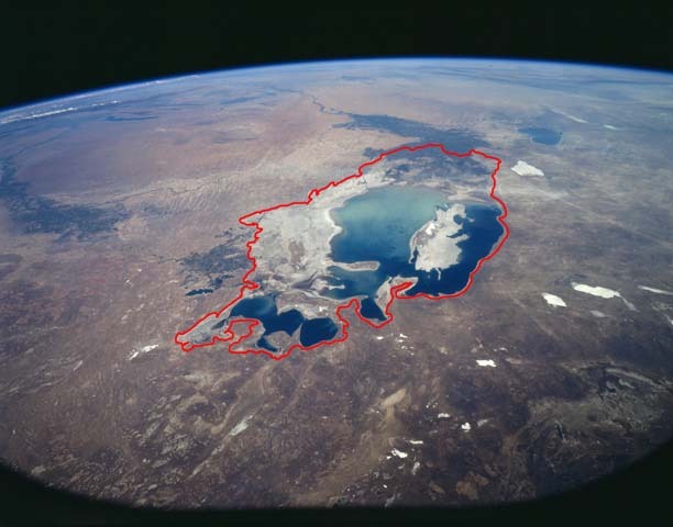 Aral Sea 4th lagest