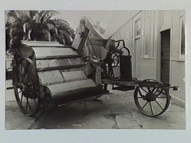 First successful combine harvester