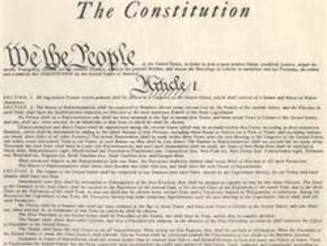 Constitution is Signed