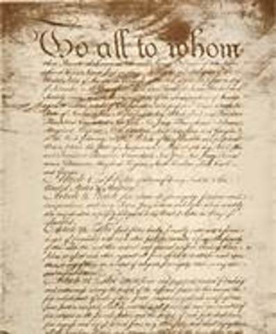 We adopt article of confederation