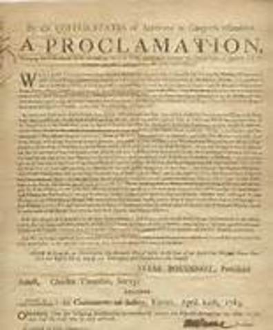 British and Americans sign preliminary Articles of Peace