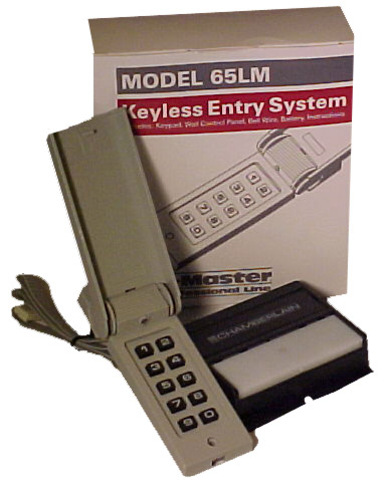 Tall enough Open Garage Door with Code