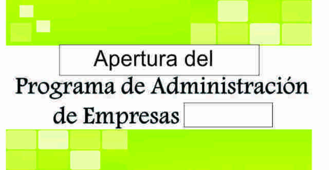 Apertura Programa de administracion de empresas - Sogamoso