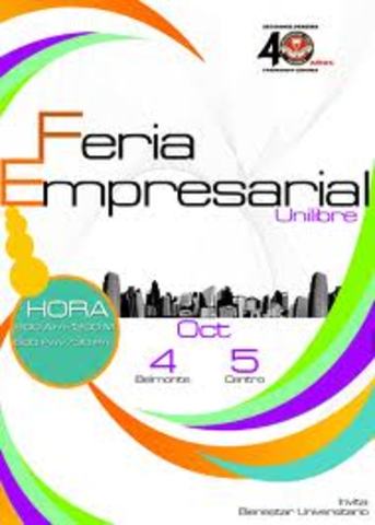 Primera  feria  empresarial