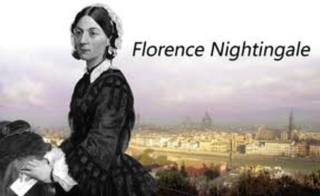 promototra de la enfermeria Florence Nightingale