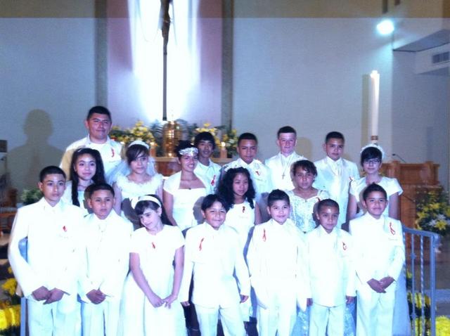 The day i got my 3 sacraments