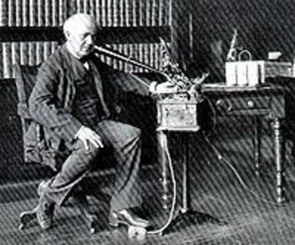 la bombilla. Thomas Edison