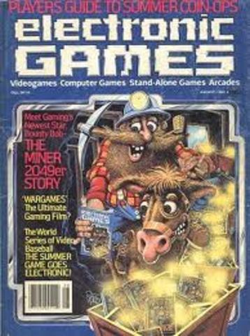 Fisrt video game magazine