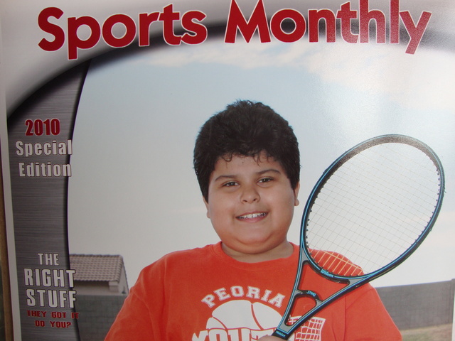 Tennis playing started