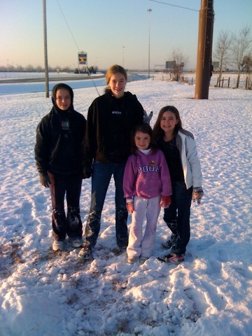 first time in snow down south