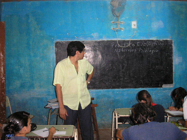 Uso de pizarrones en los salones