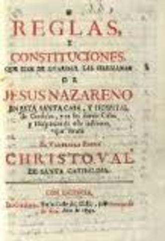 Constituciones Hospitalarias