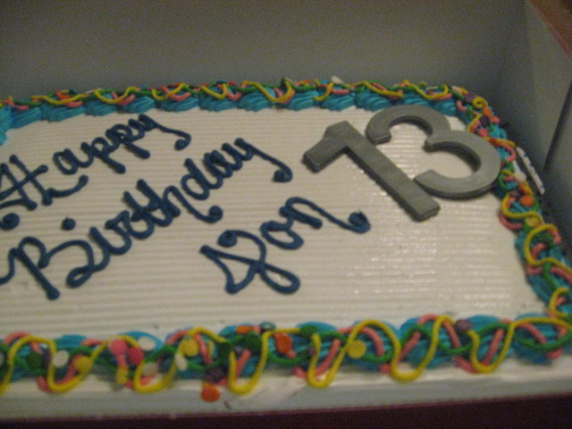 My Thirteenth Birthday