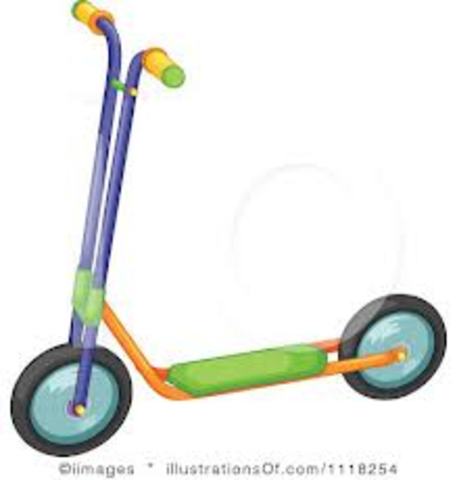 Bad scooter accident