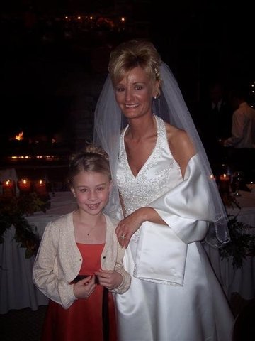 My aunt got Married.