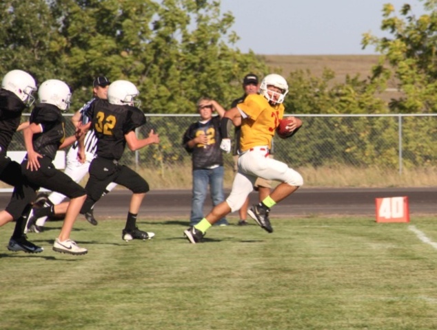 First j-high football game