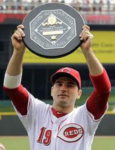Wins 2012 NL MVP Award