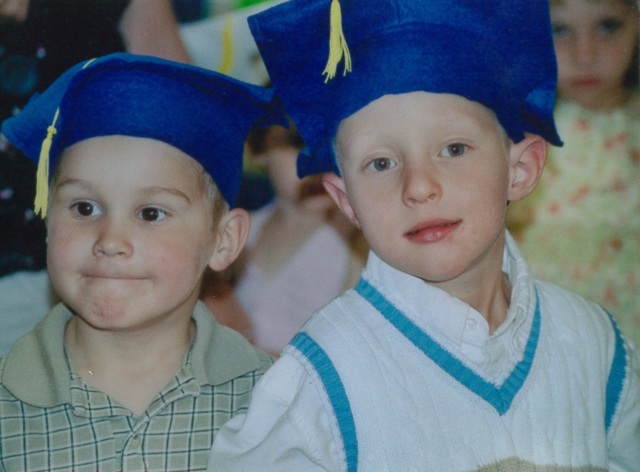 I went to kindergarten.