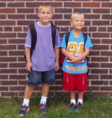 My brother was born.