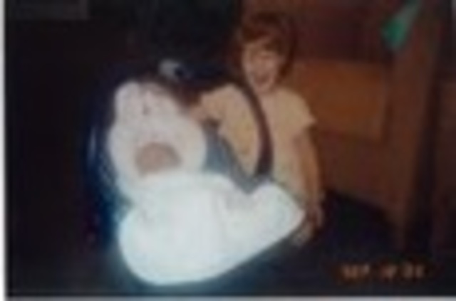 My sister Ericka was born