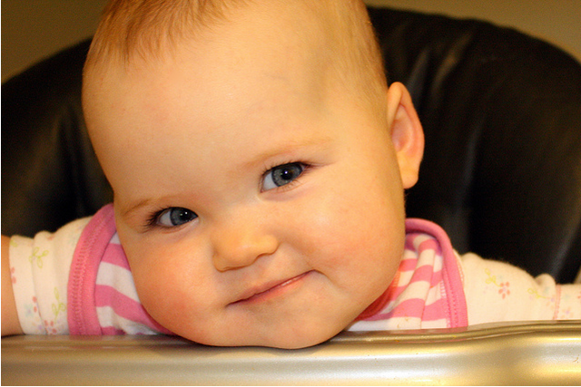 niño de cinco meses